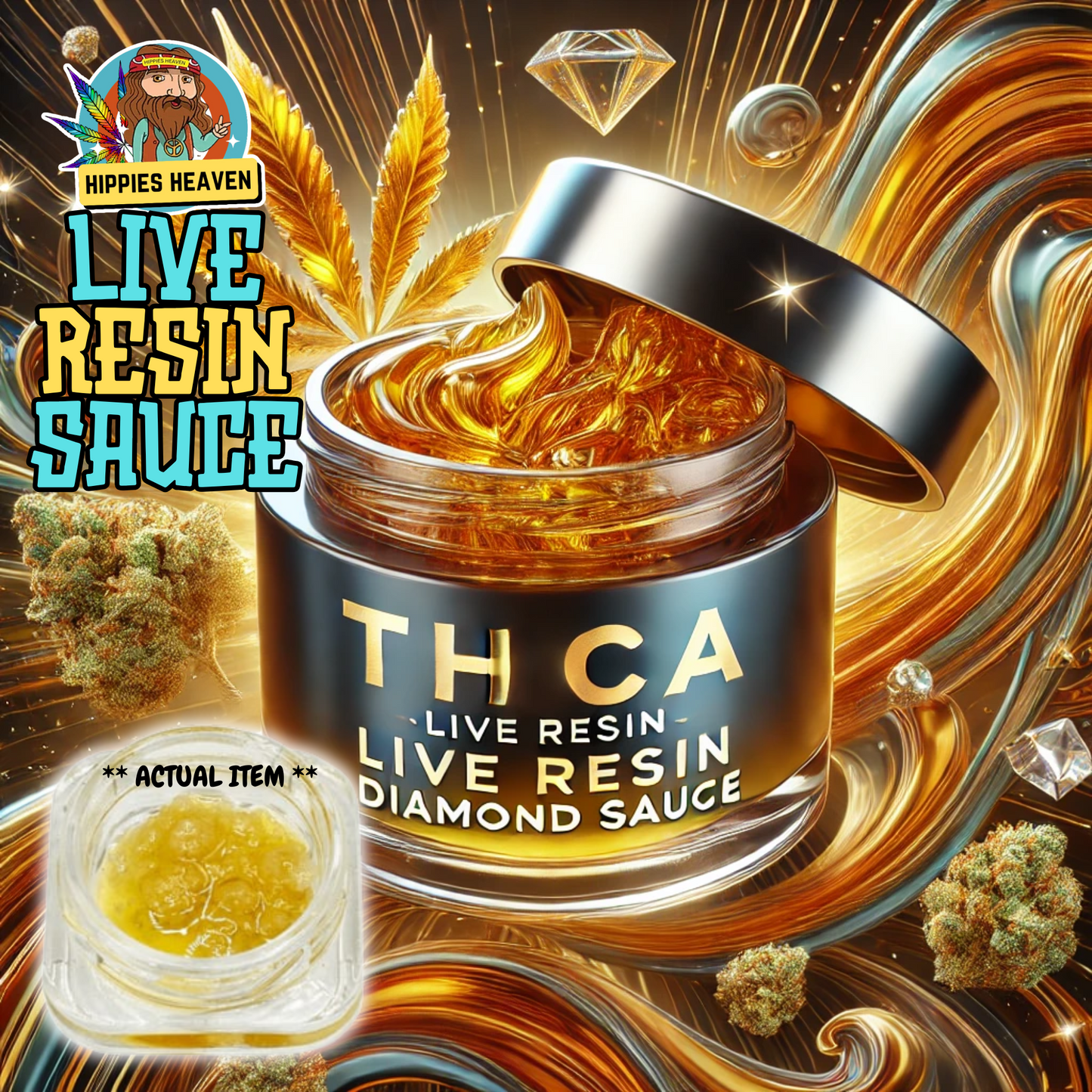 THCA Live Resin Diamond Sauce