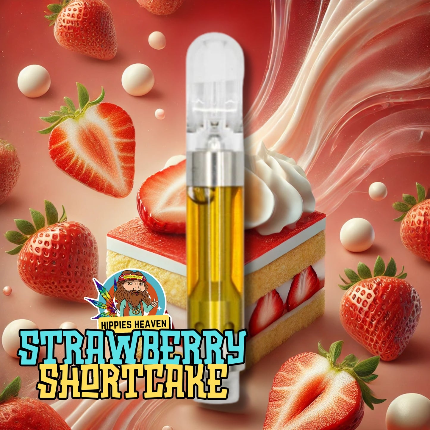 1ml CBD Cart Strawberry Shortcake (I)