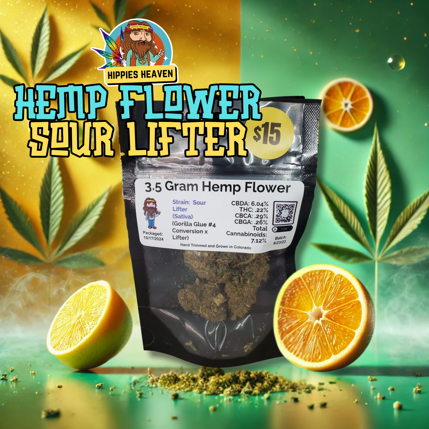 3.5g Hemp Flower Sour Lifter (s)