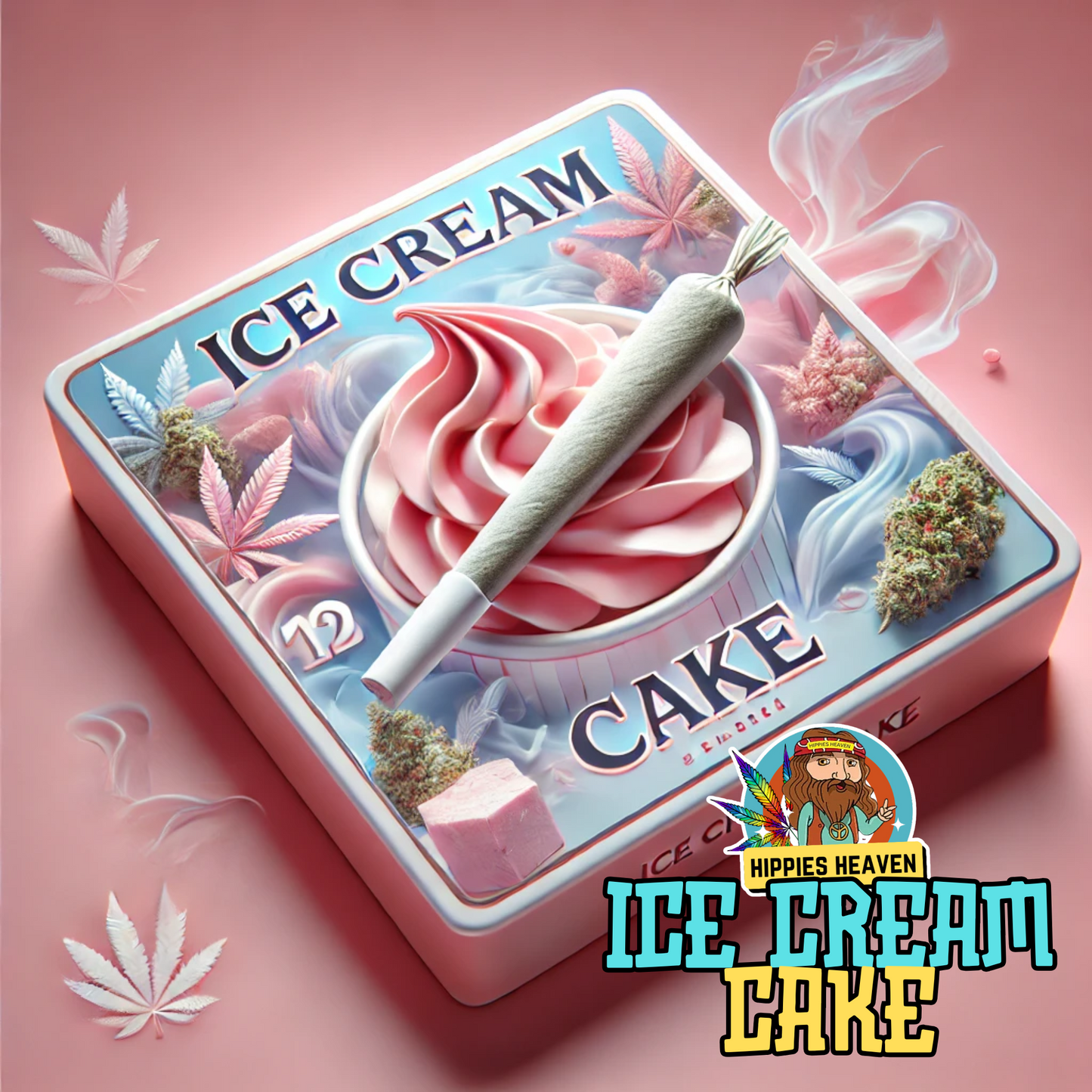 1ct - Single Ice Cream Cake Preroll