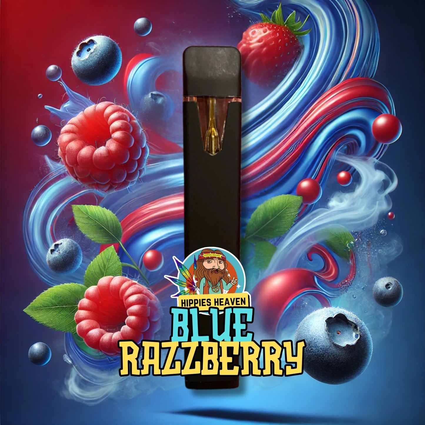 1ml cbd vape blue razzberry (S)